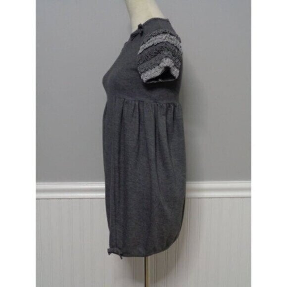 NEW Mele Acerbe SZ 38 (Girls SZ 12/14) Gray Made In Italy Dress MSRP $128 - Picture 7 of 10